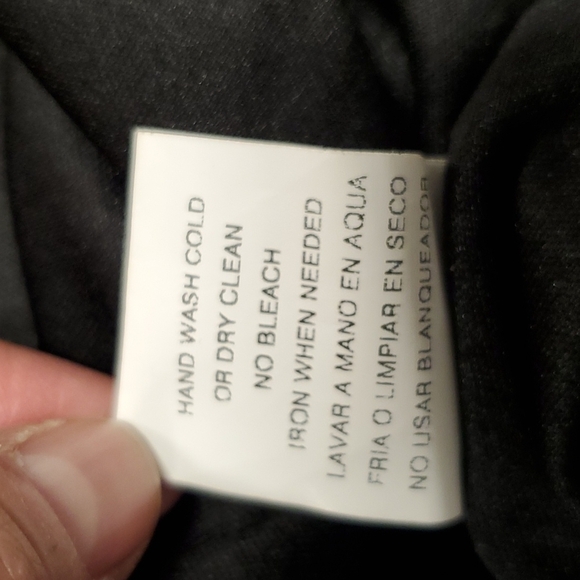 Rhapsody Black Sequin Midi Dress SZ LG - Picture 6 of 6